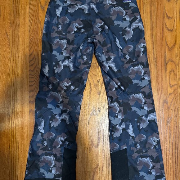 Patagonia Insulated Powder Bowl Snow Pants – Camo Print – Size M - Picture 2 of 7